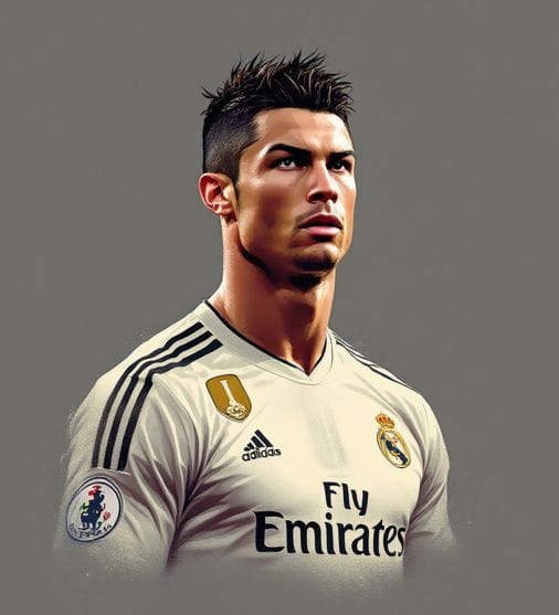 cristiano ronaldo illustration
