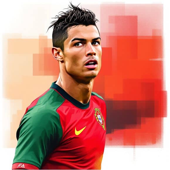 cristiano ronaldo illustration